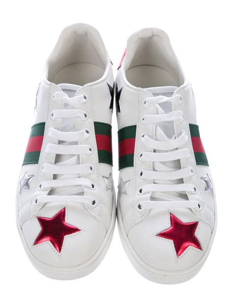 gucci star sneakers ebay|exclusive Gucci sneakers.